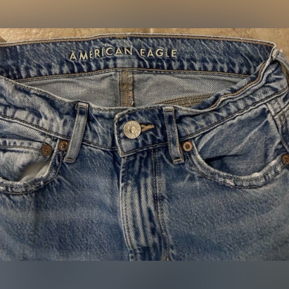 American Eagle Outfitters Super High-Rise Baggy Wide Leg Jeans - Picture 3 of 7